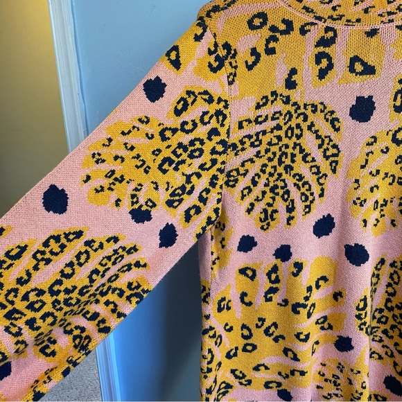 Farm Rio Palms Sweater Mini Dress - Picture 6 of 15